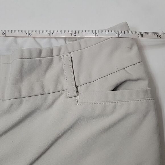 Express Women's Gray Columnist cropped pants size 2 office career business - Picture 6 of 10
